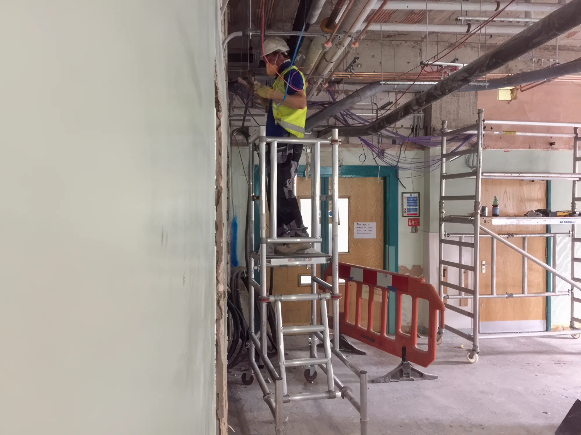 Jarvale-Construction-Frailty-Unit-Sheffield-18 Healthcare construction works in progress at Frailty Unit
