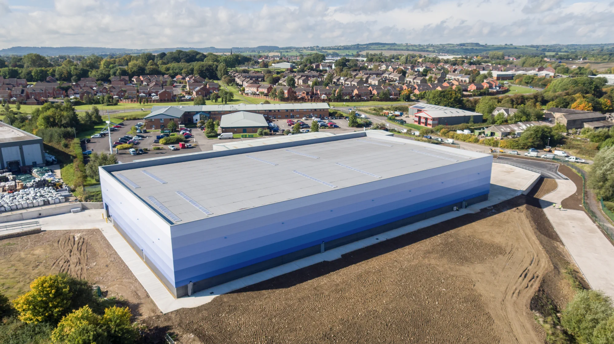 Jarvale-Construction-IKO-Polymeric-Chesterfield-1 IKO Polymeric warehouse construction project completed by Jarvale Construction in Chesterfield