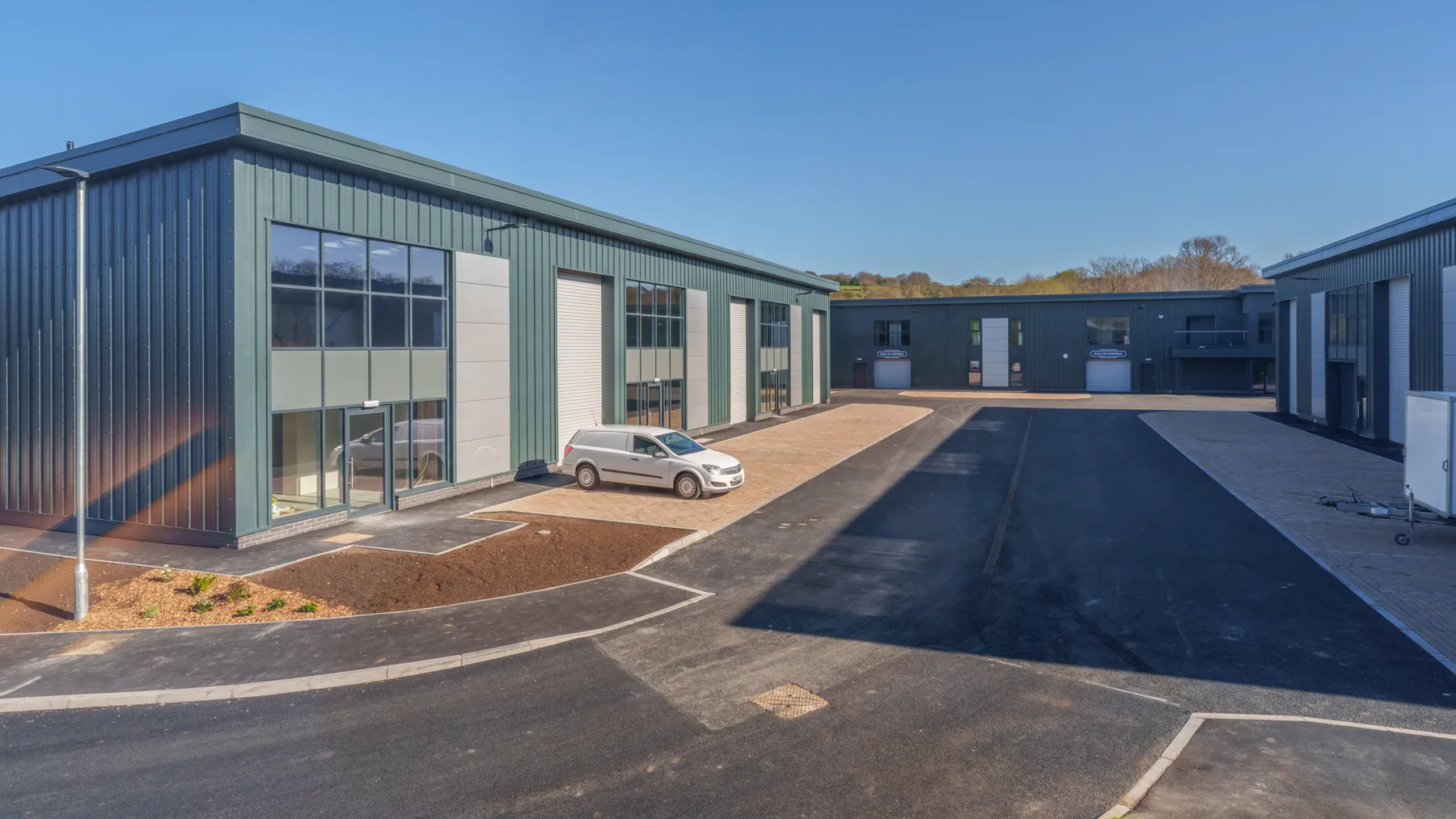 Navigation Way in Dronfield created a range of modern business units and Jarvale's headquarters