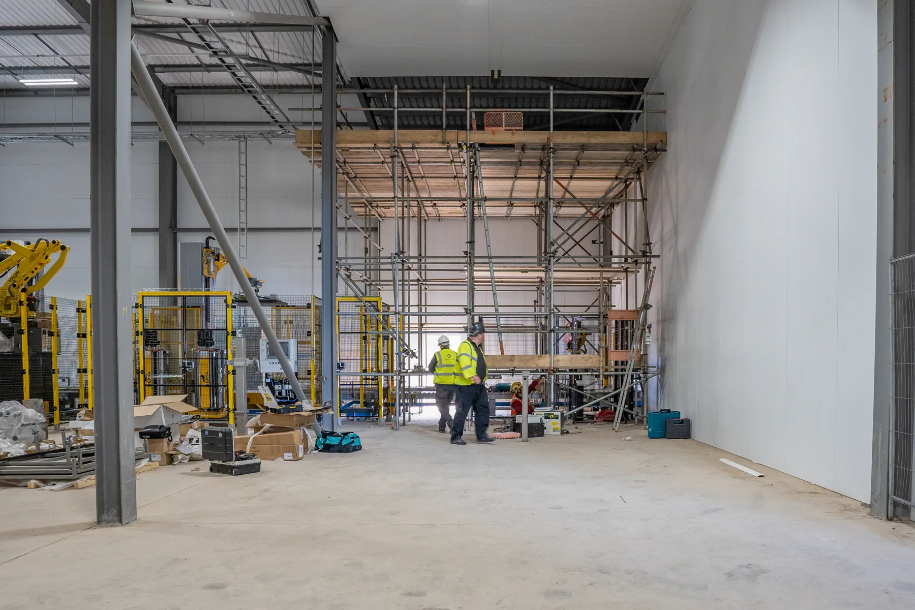 Jarvale-Construction-Roxane-Project-20 Internal construction works supporting specialist industrial processes