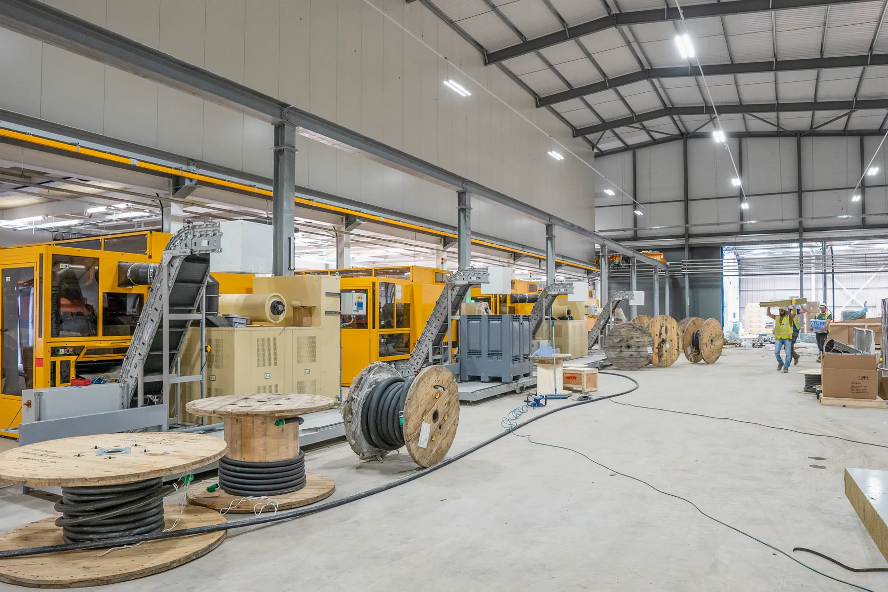 Jarvale-Construction-Roxane-Project-27 Manufacturing plant fit-out completed within Roxane warehouse facility