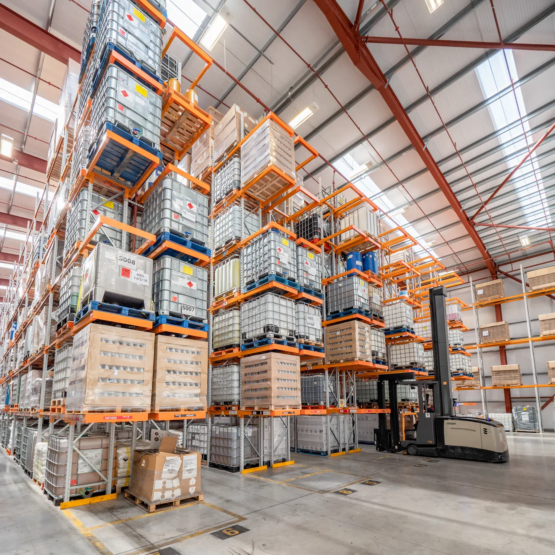 Jarvale-Construction-Selden-Research-Project-Buxton-20 Warehouse construction project with specialist storage systems