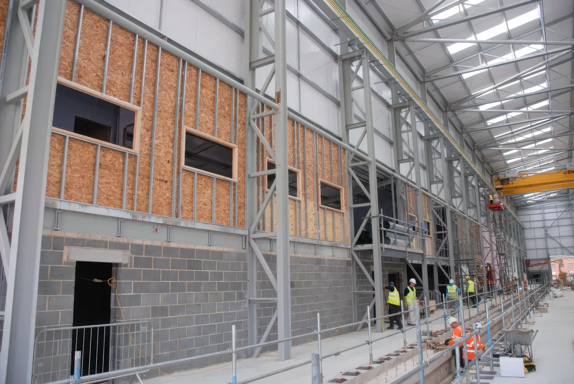 Jarvale-Construction-Wabtec-Rail-Ltd-Burton-on-Trent-4 Large-scale industrial storage facility completed for Wabtec Rail